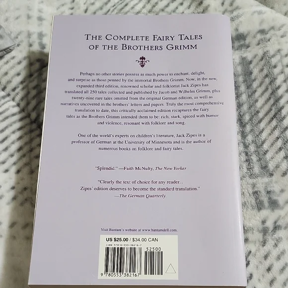 The Complete Fairy Tales of the Brothers Grimm Book - Picture 2 of 3